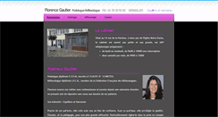 Desktop Screenshot of florencegautier-podologie.fr